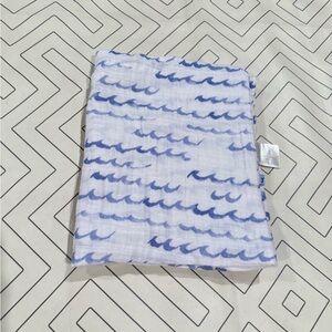 Little Unicorn Wave Swaddle Blanket
